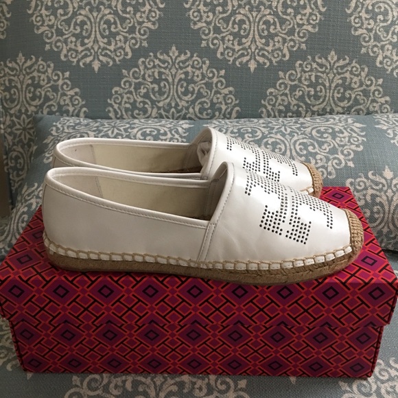 🚫SOLD🚫 New Tory Burch Perforated Espadrille 6.5 - Picture 4 of 6